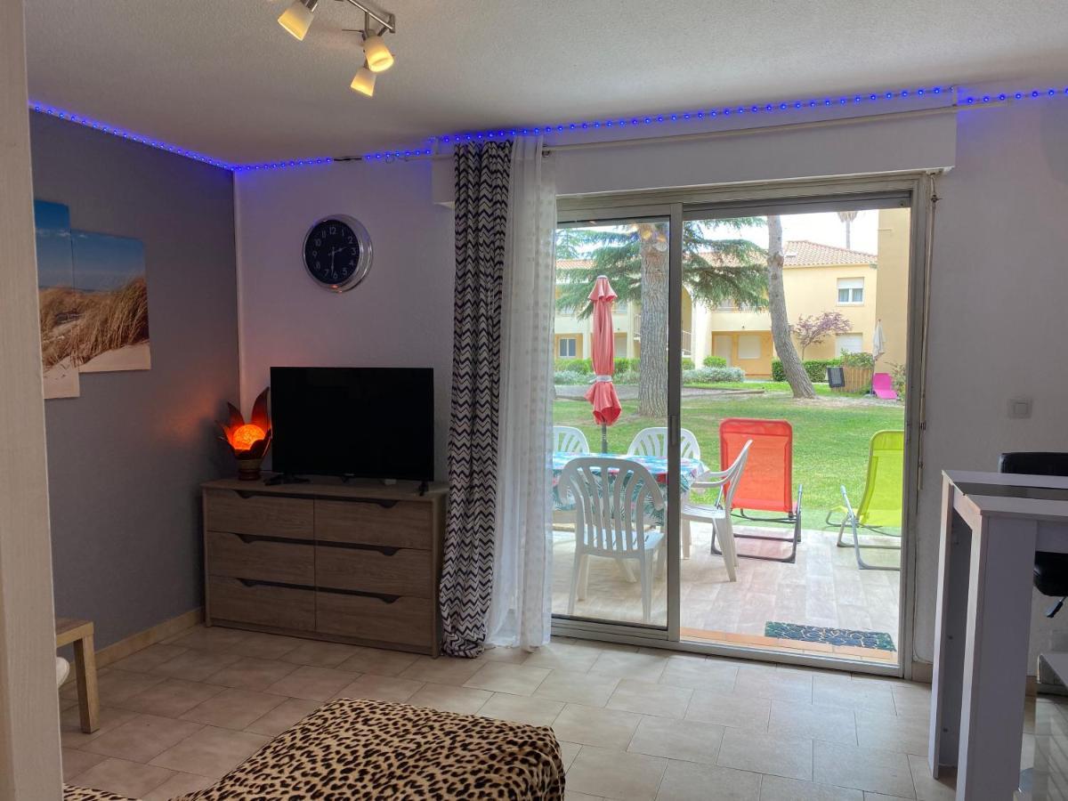 T2 Rdc A En Roussillon Europa 4 Pers ,piscine,clim, Tennis, Parking Apartment
