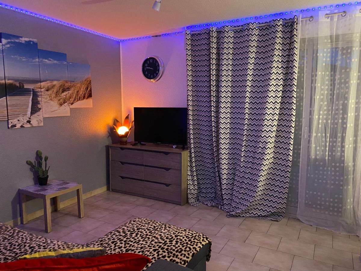 Apartment T2 Rdc A En Roussillon Europa 4 Pers ,piscine,clim, Tennis, Parking Canet-en-Roussillon