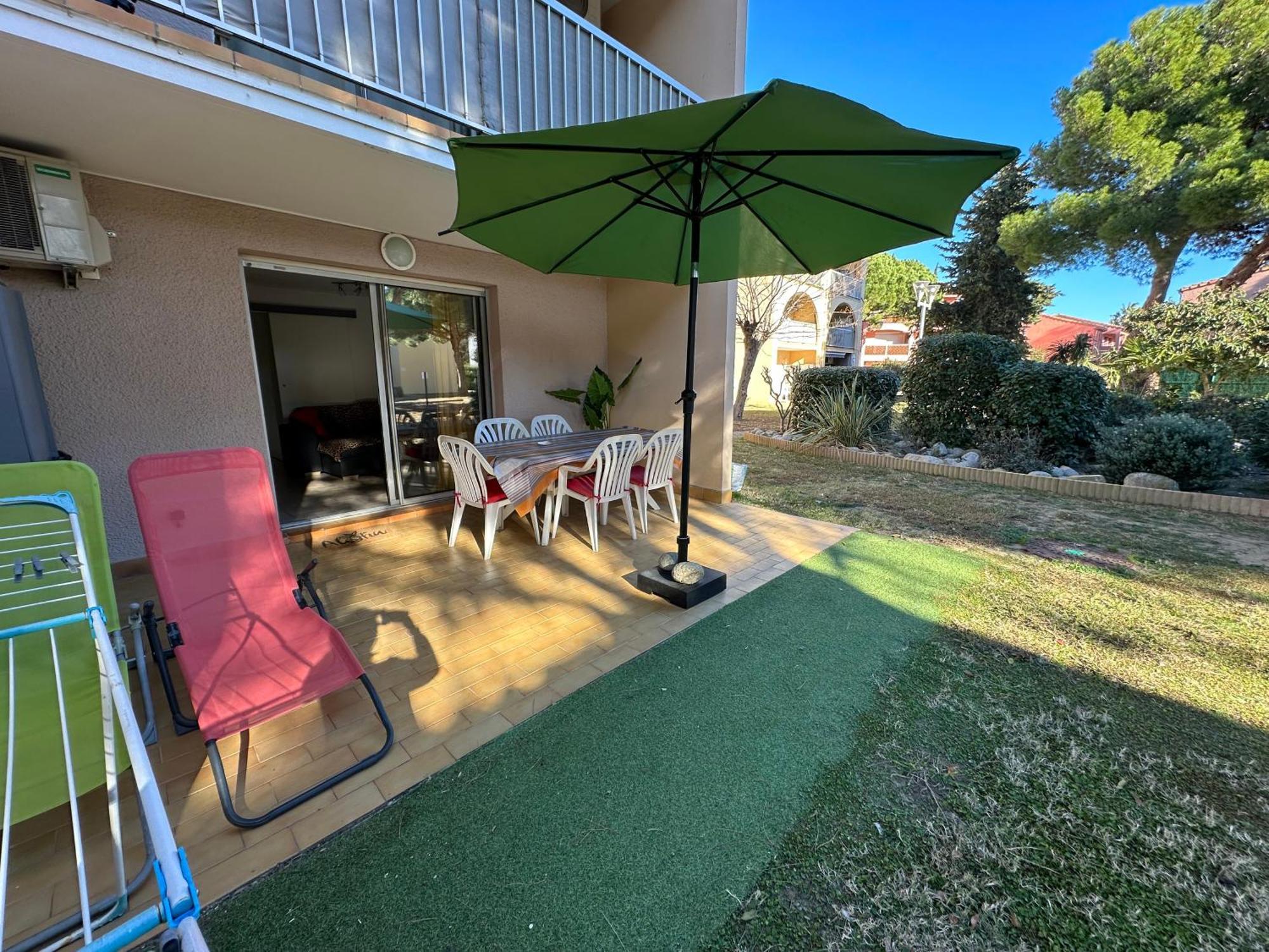 T2 Rdc A En Roussillon Europa 4 Pers ,piscine,clim, Tennis, Parking Apartment *