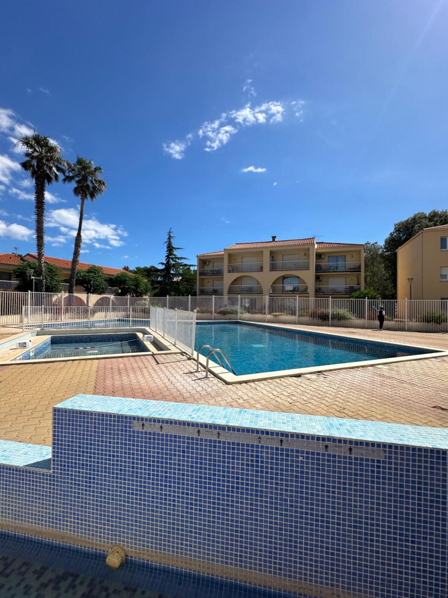 Apartment T2 Rdc A En Roussillon Europa 4 Pers ,piscine,clim, Tennis, Parking Canet-en-Roussillon