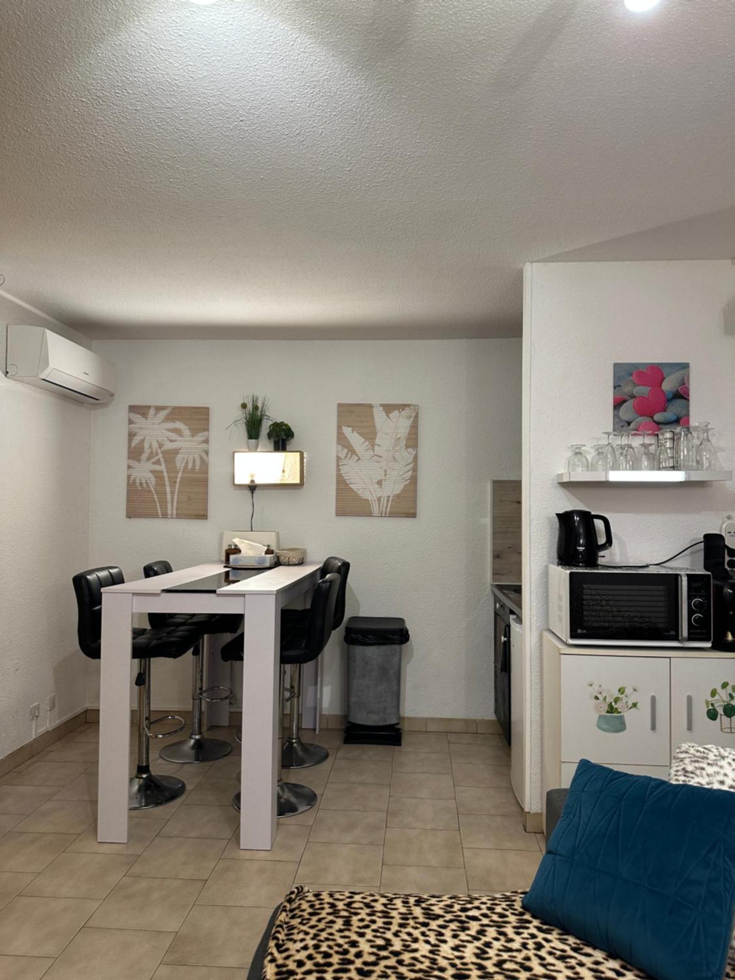 T2 Rdc à En Roussillon Europa 5 Pers ,clim, Piscine, Tennis, Parking Appartement