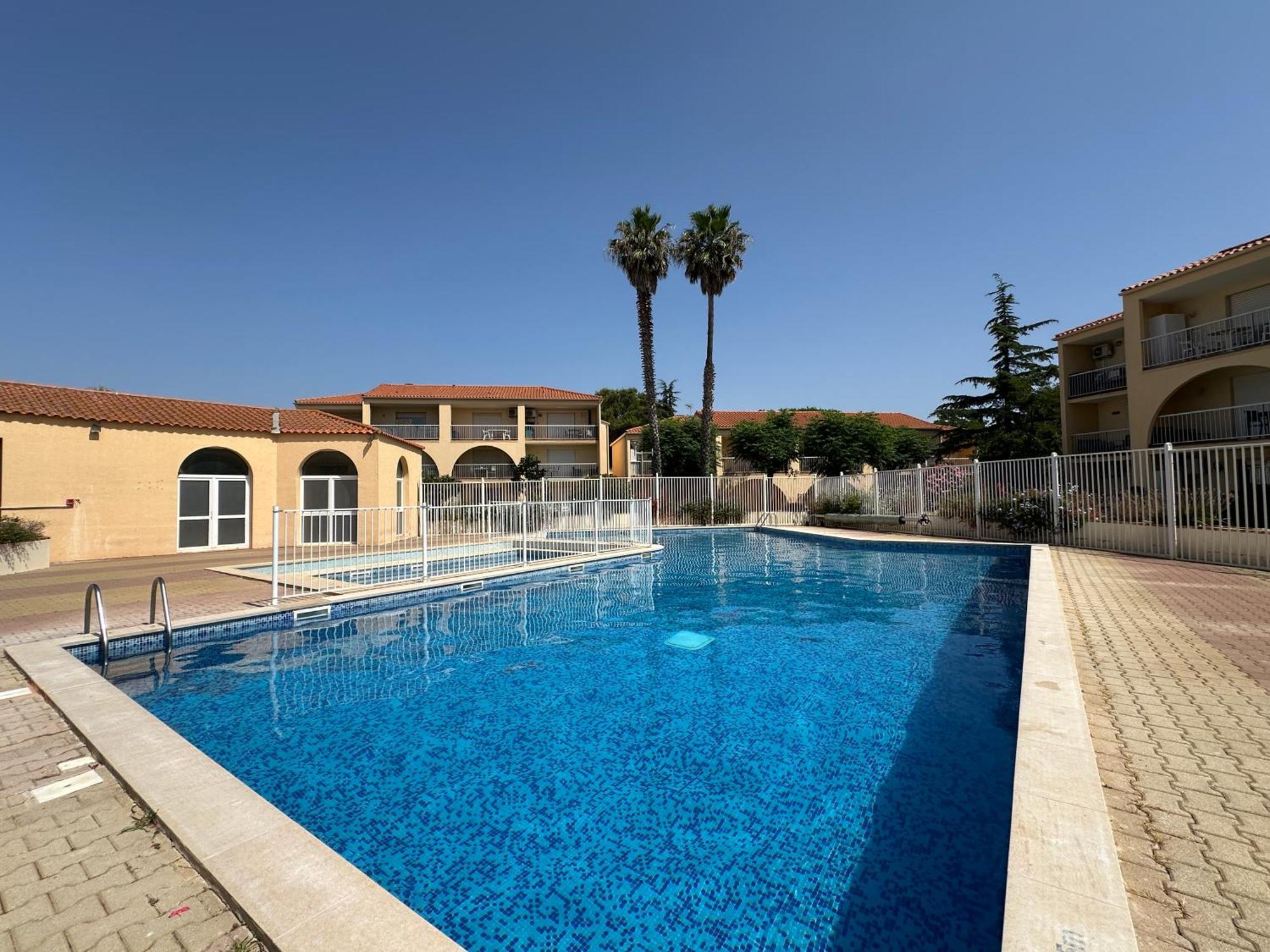 T2 Rdc à En Roussillon Europa 5 Pers ,clim, Piscine, Tennis, Parking Appartement *